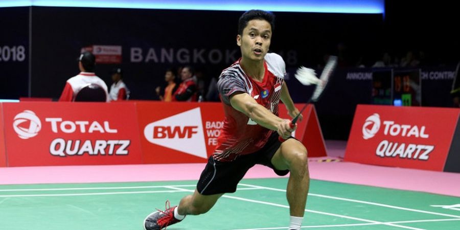 Piala Thomas 2018 - Anthony Ginting Akui Banyak Lakukan Kesalahan Sendiri