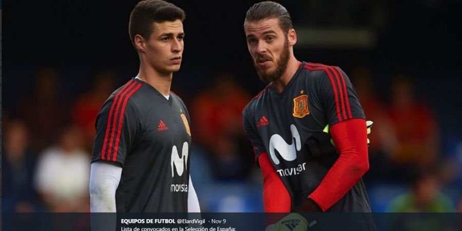 De Gea Kehilangan Tahta di Posisi Kiper Timnas Spanyol