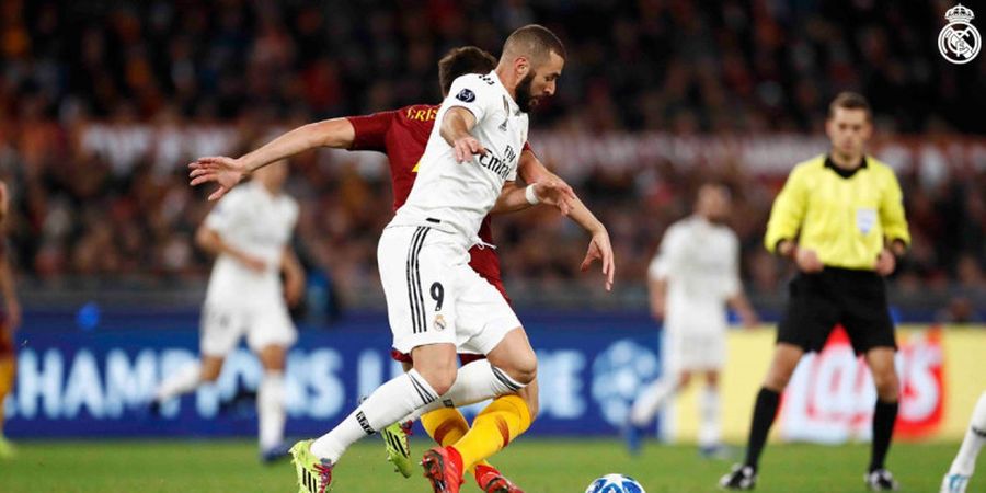 AS Roma Vs Real Madrid - Catatan Menarik Gareth Bale dan Karim Benzema