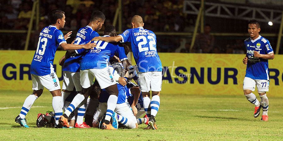 Persib Jadi Satu-satunya Tim yang Tak Terkalahkan dalam 7 Laga Terakhir di Liga 1 2018