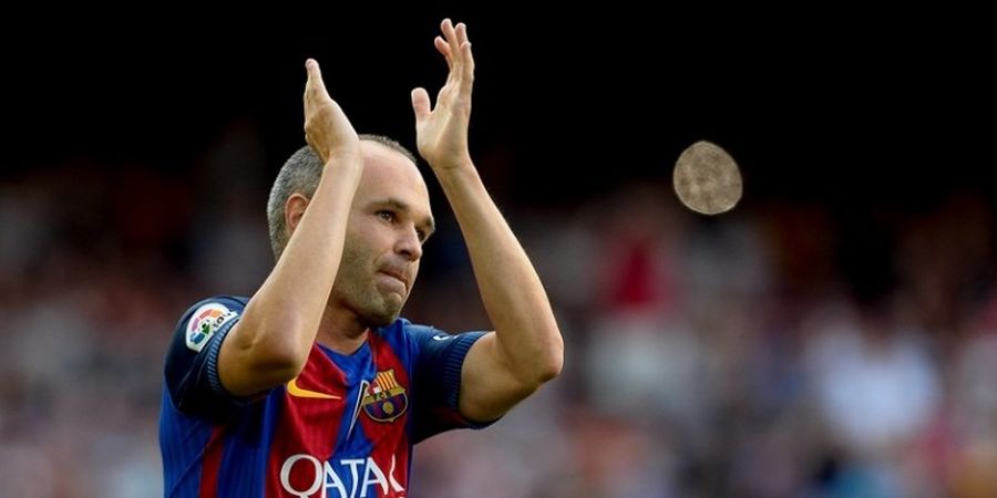 Tanggapan Andres  Iniesta Soal Perkelahian Neymar dan Nelson Semedo di Sesi Latihan