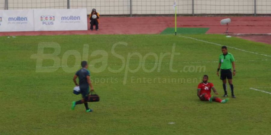 Indonesia vs Myanmar - Myanmar Unggul Lebih Dulu Pada Menit Ke-22