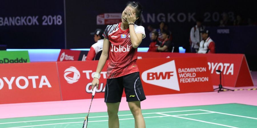 Bulu Tangkis Asian Games 2018 - Kalah, Fitriani Gagal Bawa Indonesia Kunci Kemenangan atas Korea Selatan