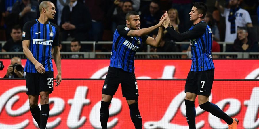 Sial! Punya Banyak Peluang Emas, Inter Milan Cuma Sekali Bobol Gawang Cagliari pada Babak Pertama