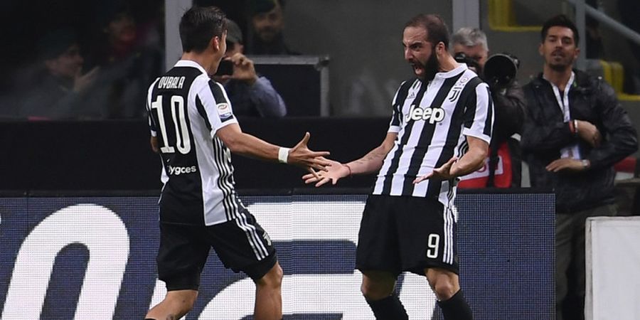 Link Streaming AC Milan Vs Juventus - Gonzalo Higuain Bawa Juve Unggul di Babak Pertama