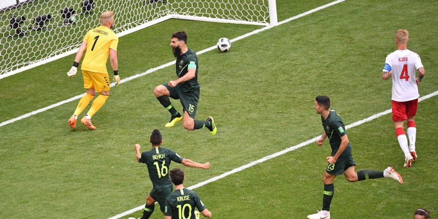 Hasil Denmark Vs Australia - Bermain Imbang, Nafas Aaron Mooy Cs Masih Berembus