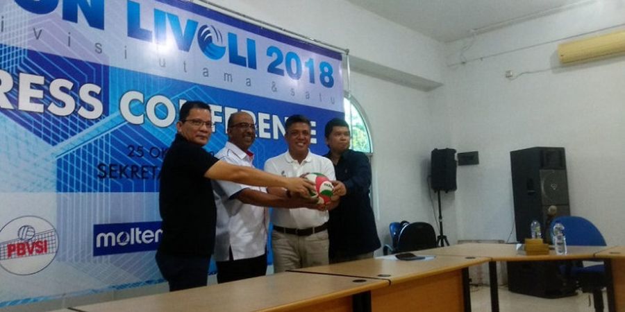 PP PBVSI Kembali Gelar PGN Livoli 2018