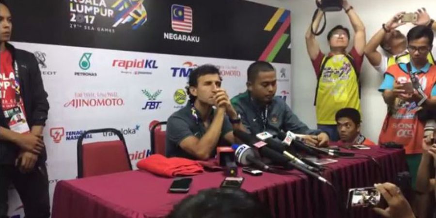 Komentar Luis Milla usai Timnas U-22 Ditahan Imbang Vietnam