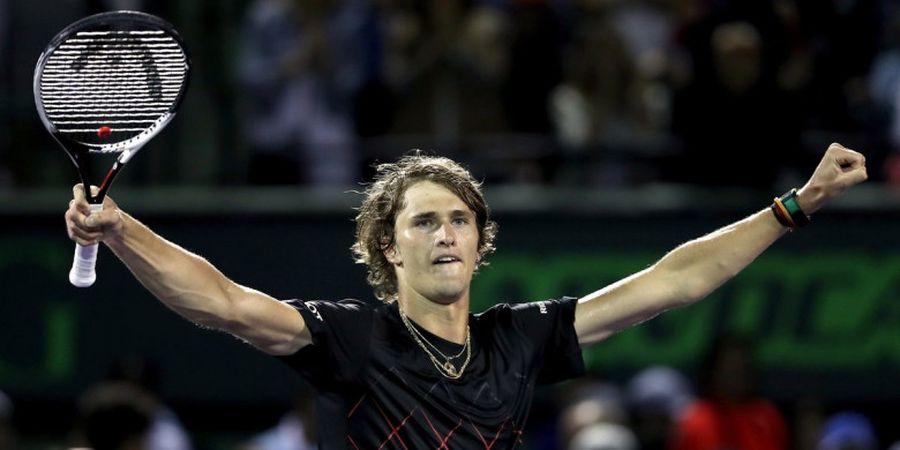 Miami Open 2018 - Alexander Zverev Sukses Kunci Tiket 8 Besar Usai Tundukkan Nick Kyrgios