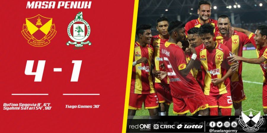 Assist Evan Dimas Antar Selangor FA Puncaki Klasemen Sementara Liga Super Malaysia