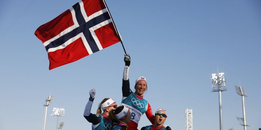 Tak Ada Rusia, Norwegia Juara Umum Olimpiade Musim Dingin Pyeongchang 2018