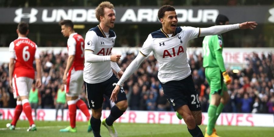 Cetak Dua Gol dalam 146 Detik, Tottenham Pastikan Finis di Atas Arsenal