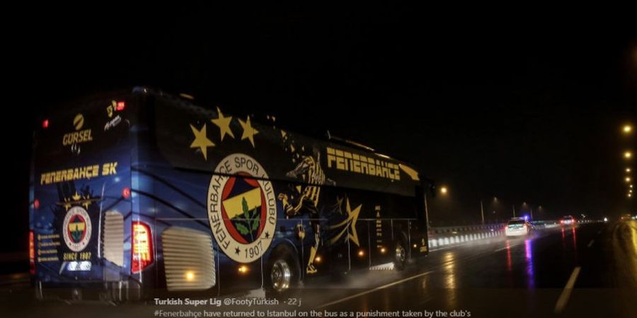 Pemain Fenerbahce Dihukum Naik Bus Usai Kalah dan Terdampar di Zona Degradasi