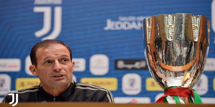 Juventus Vs AC Milan - Massimiliano Allegri Bocorkan Starter I Bianconeri di Piala Super Italia