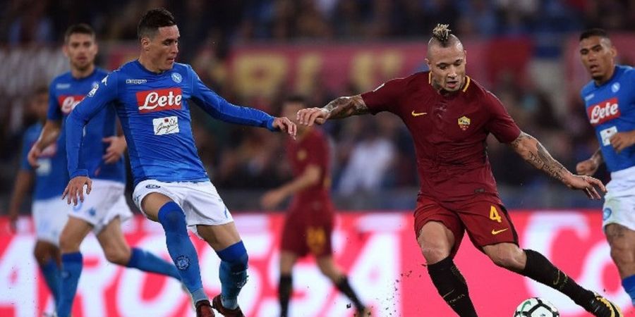 VIDEO - Simak Seni Menyerang ala Napoli Melawan Kekuatan Bertahan AS Roma