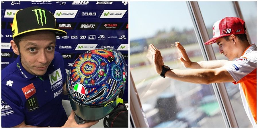 3 Tahun Silam, Valentino Rossi Pernah Lakukan Hal Kejam Ini Pada Marc Marquez 