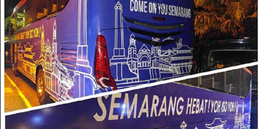 Suporter Apresiasi Desain Baru Bus PSIS yang Diunggah oleh Walikota Semarang 