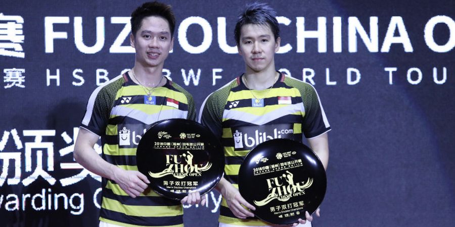 Marcus/Kevin dan Hattrick Gelar di Fuzhou