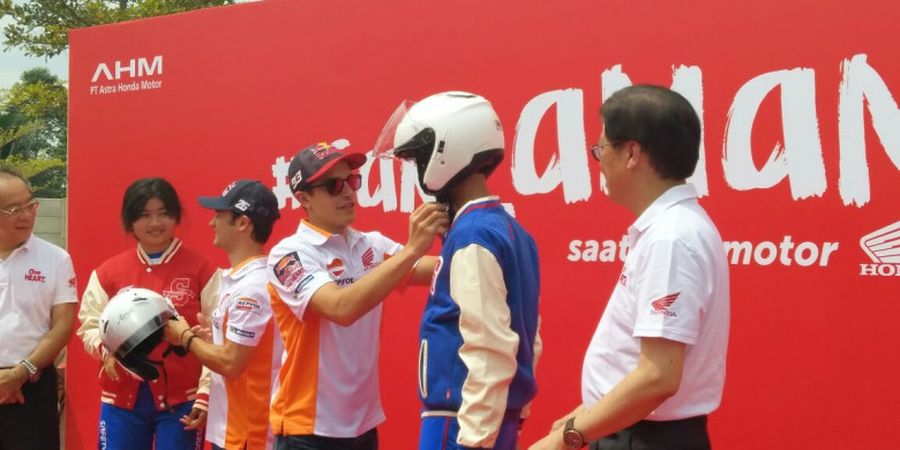 Ini Pesan Marc Marquez Buat Generasi Millenials Indonesia