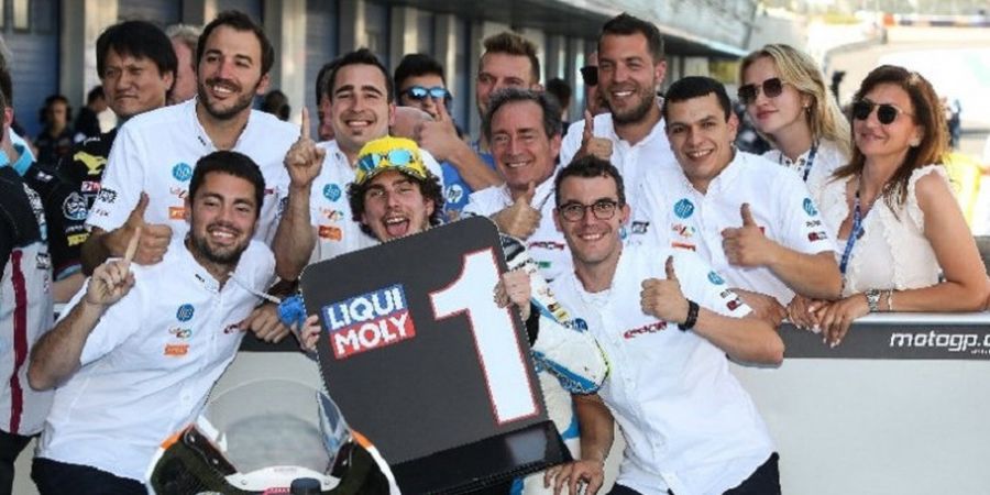 Hasil Moto2 Spanyol - Lorenzo Baldassarri Menjadi Pemenang di Atas Penderitaan Alex Marquez