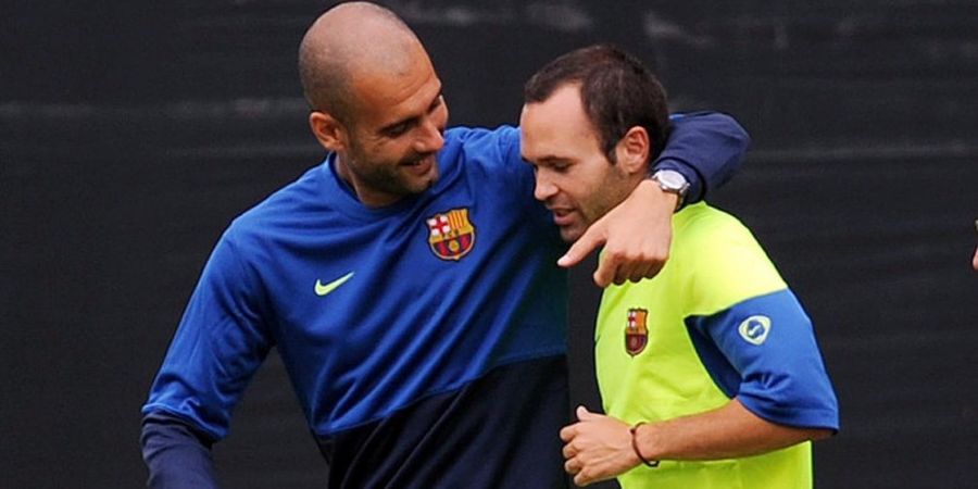 Bos Manchester City Berterima Kasih pada Andres Iniesta