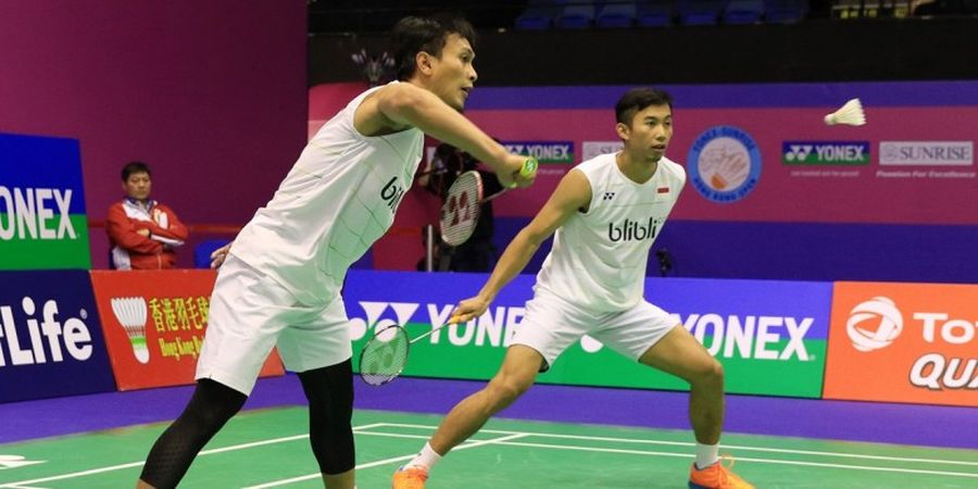 Ahsan/Rian Gagal Melangkah ke Babak Final Hong Kong Terbuka