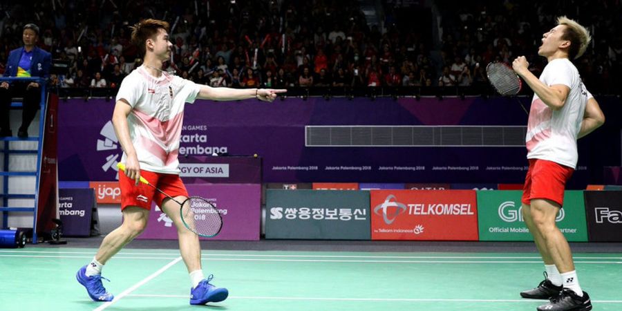 Bulu Tangkis Asian Games 2018 - Ganda Putra Indonesia Sukses Lanjutkan Tradisi Medali