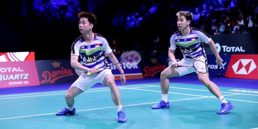 Denmark Open 2018 - Fokus di Saat Poin Kritis Jadi Kunci Kemenangan Marcus/Kevin atas Ahsan/Hendra