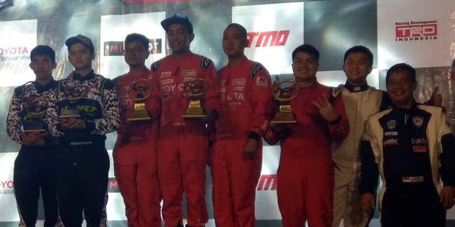 Tim Toyota Indonesia Berjaya di Kejurnas Gymkhana Putaran 1 2018