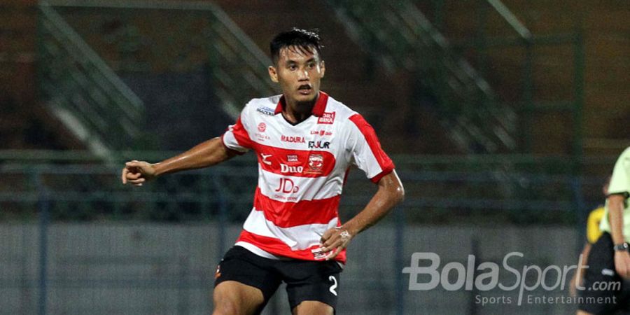 Latihan Mandiri, Begini Tips Bek Madura United Agar Tetap Fit