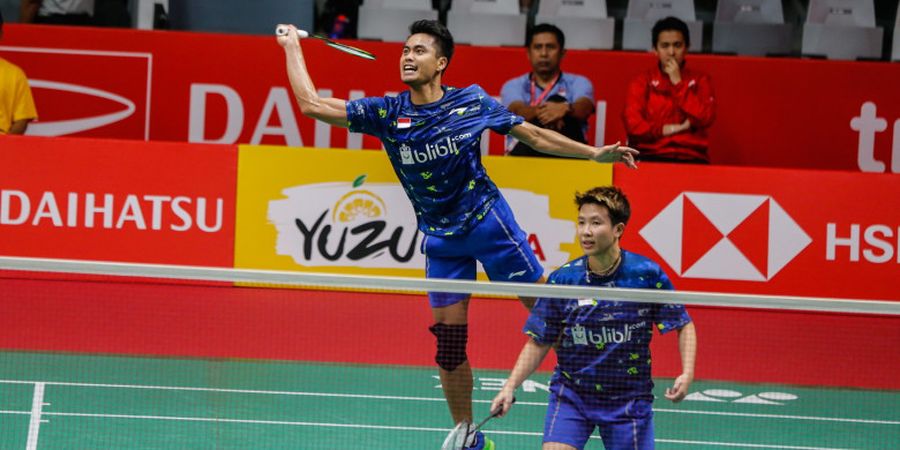 Indonesia Masters 2018 - Sempat Tertinggal,Tontowi Ahmad/Liliyana Natsir Justru Mampu Menang Cepat