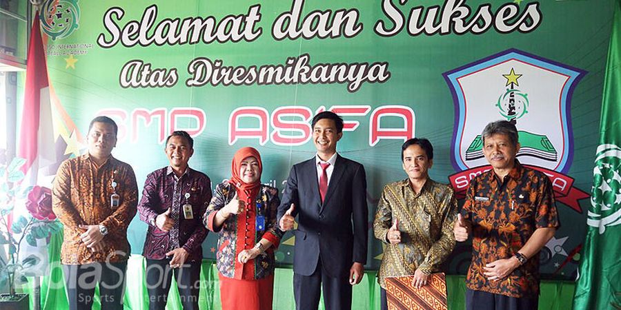 Imbangkan Sepak Bola dan Pendidikan, ASIFA Dirikan Sekolah