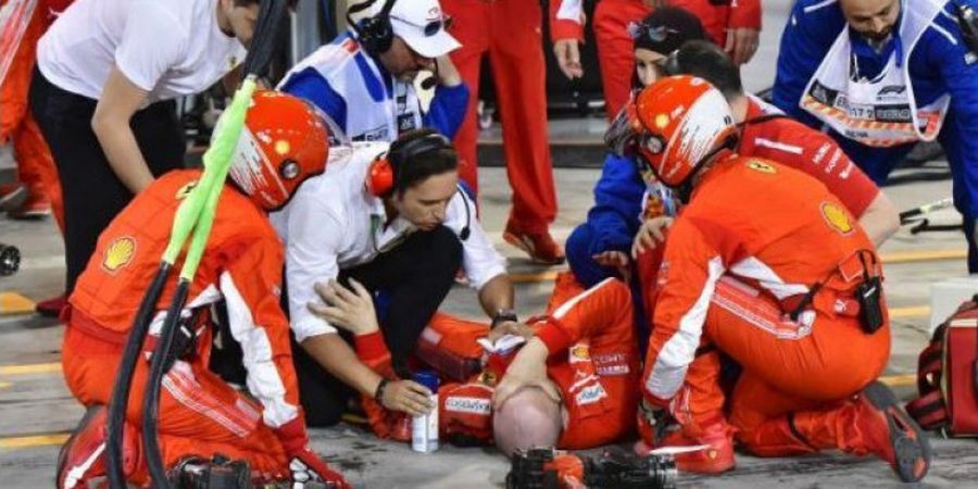 Begini Tanggapan Bos Ferrari atas Kejadian Mobil Kimi Raikkonen yang Menggilas Kaki Salah Satu Kru