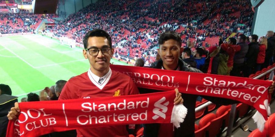 Lagi, Pengalaman Tak Terlupakan di Liverpool bagi Pemenang Standard Chartered Cup 2017