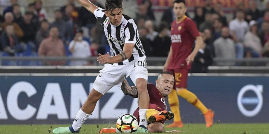 Angkat Trofi Liga Italia, Paulo Dybala Suguhkan Pemandangan Indah di Allianz Stadium