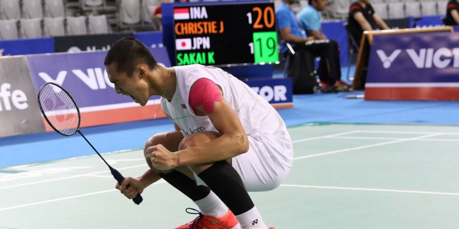 Korea Open 2017 - Tiket Semifinal Jadi Kado Ulang Tahun Manis Jonatan Christie