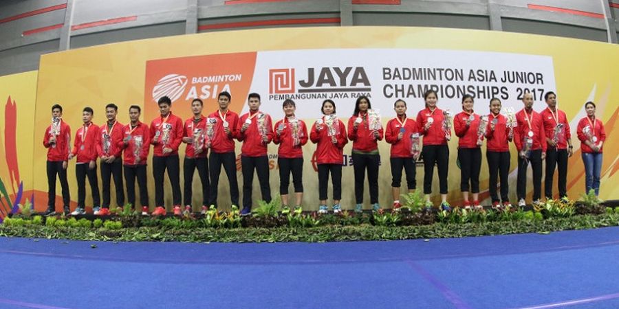 Ini Daftar Pemain yang Diturunkan di Nomor Perorangan Asia Junior Championship 2017