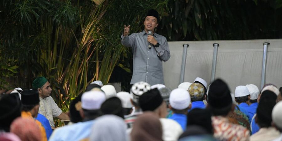 Saat Pengajian, Menpora Berdoa Indonesia Minimal Raih 16 Medali Emas