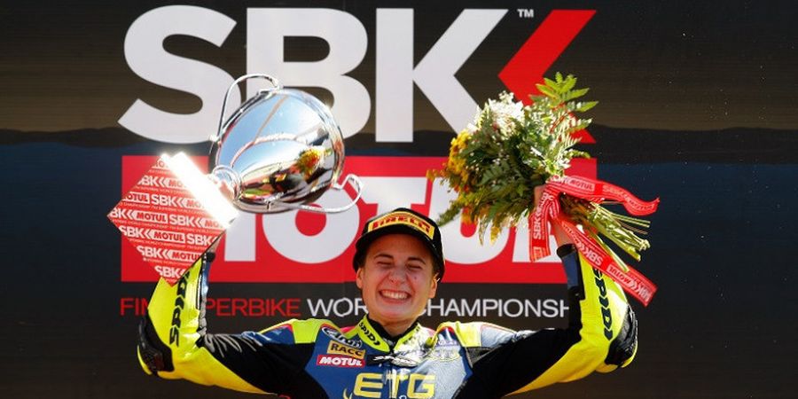 Pebalap Superbike Ini Cetak Sejarah sebagai Wanita Pertama yang Menjuarai Balapan Internasional