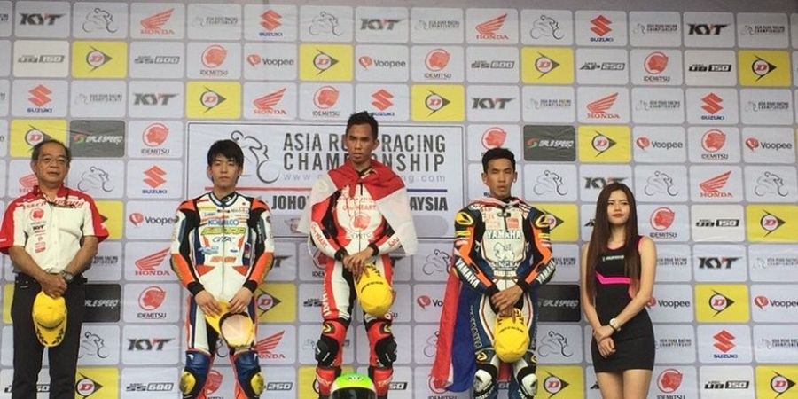 Debut Manis Gerry Salim di Kelas AP 250 ARRC