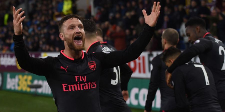 Hasil Babak I - Arsenal Ungguli Crystal Palace Berkat Gol Pemain Bertahan