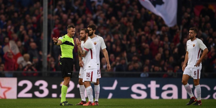 Daniele De Rossi Dihukum Dua Pertandingan