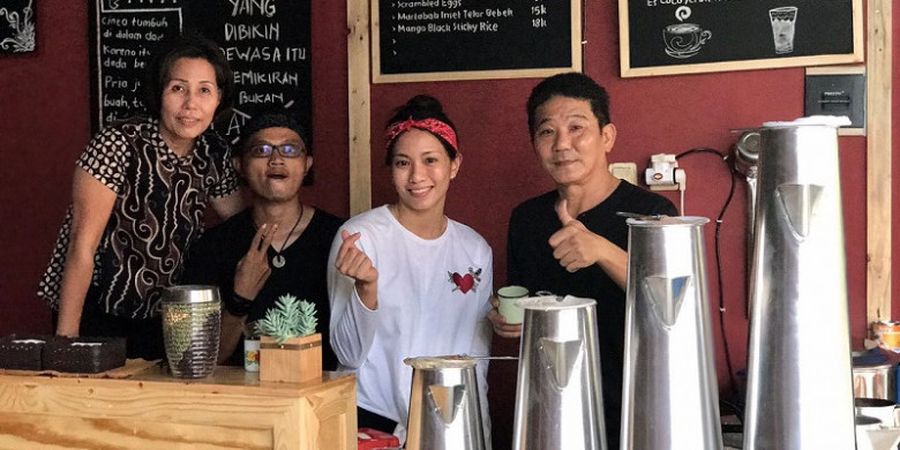 Berllian Marsheilla Buka Warung Kopi Sehari Sebelum 17 Agustus