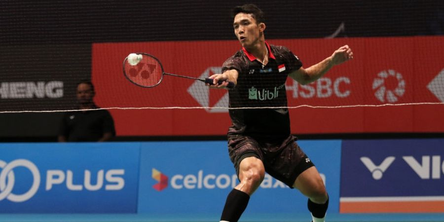 Malaysia Open 2018 - Jonatan Christie Kalah Dramatis dari Pebulu Tangkis Prancis