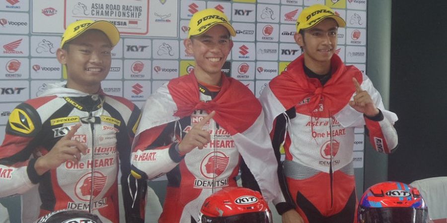 Gerry Salim Kumandangkan Indonesia Raya pada Balapan AP 250 di Sentul