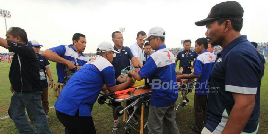 Ungkapan Mengharukan Bek Persela yang Terlibat Benturan dengan Choirul Huda