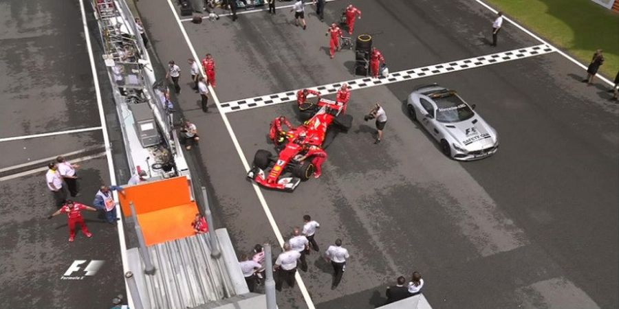 F1 GP Malaysia 2017 - Nasib Sial Ferrari Berlanjut, Kini Giliran Kimi Raikkonen yang Terkena Imbas