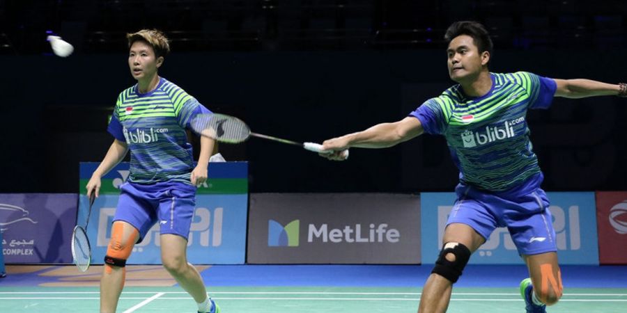 BWF Superseries Finals 2017 - Dikalahkan Wakil China, Tontowi Ahmad/LIliyana Natsir Jadi Runner-up Grup B