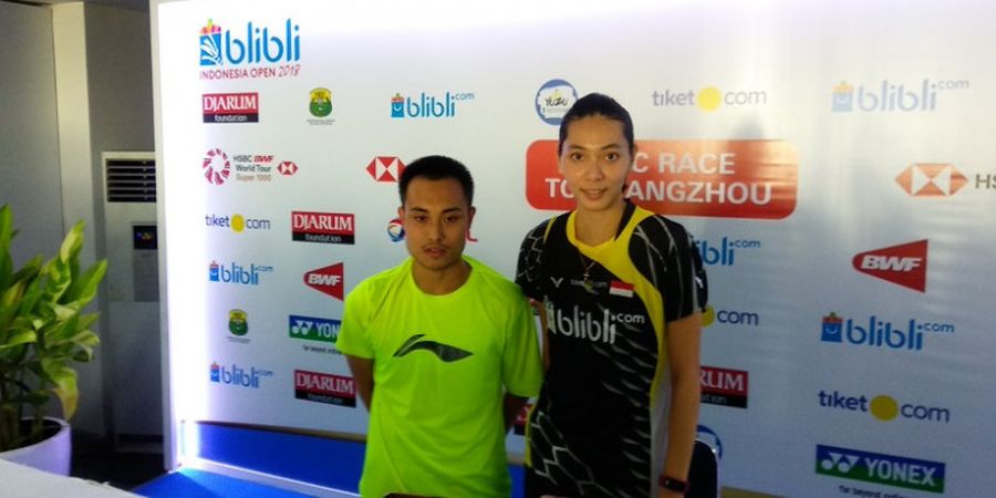 Indonesia Open 2018 - Hafiz/Gloria Merasa Strategi Mereka Mudah Dibaca Owi/Butet