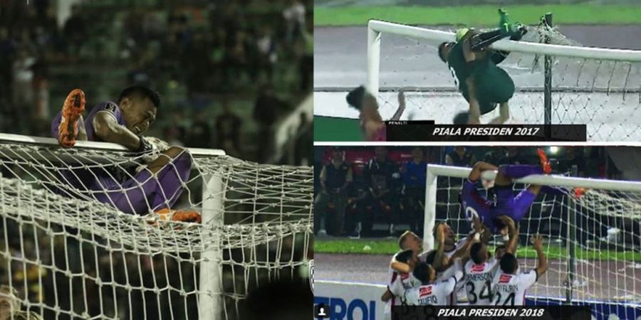 Merinding, Selebrasi Uniknya Viral, Kiper Bali United Malah Buat Netizen Deja Vu Gara-gara Ini